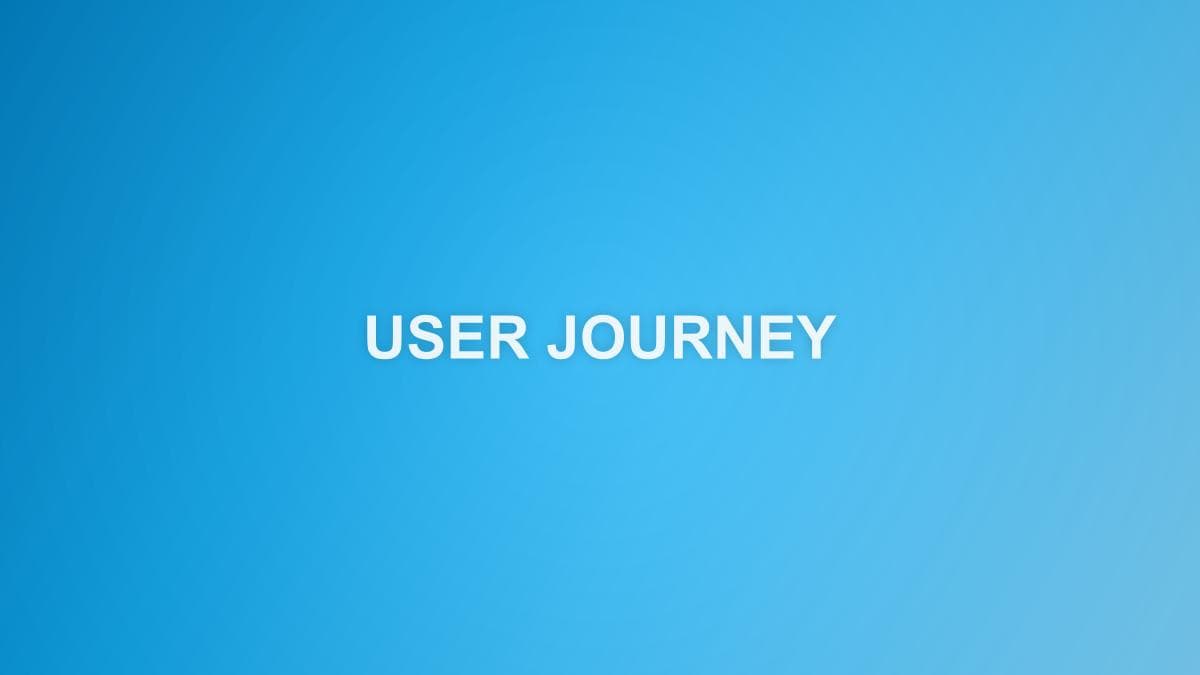 User Journey Analysis